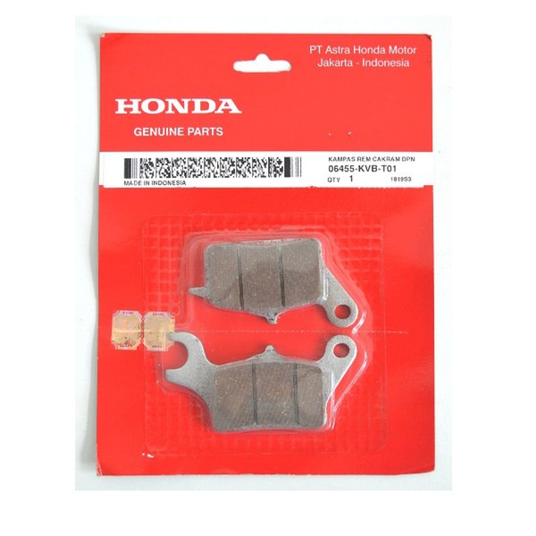 Тормозные колодки передние Honda Zoomer 06455-KVB-T01 - VESRAH дисковые - тормозные колодки - Мотозапчасти - Интернет-магазин мотоэкипировки и мотозапчастей MотоГанза
