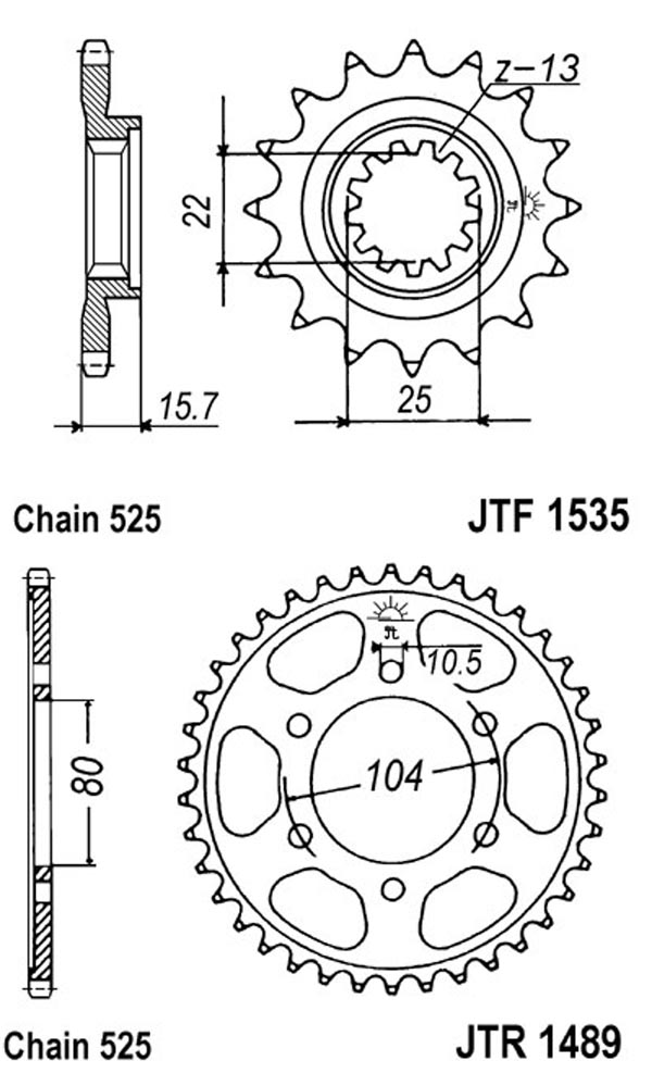 Звезда передняя DCF 1535.15 Kawa636 ZR-6R - Звезды SIAM - цепи и звезды - Мотозапчасти - Интернет-магазин мотоэкипировки и мотозапчастей MотоГанза