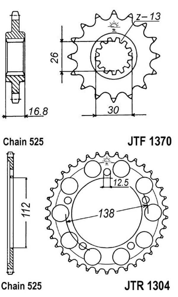 Звезда передняя DCF 1370.16 CBR 900 RR 96-99 - Звезды SIAM - цепи и звезды - Мотозапчасти - Интернет-магазин мотоэкипировки и мотозапчастей MотоГанза