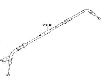 KAWASAKI оригинал ZL400 CABLE - KAWASAKI ТРОСИКИ - прочее - Мотозапчасти - Интернет-магазин мотоэкипировки и мотозапчастей MотоГанза
