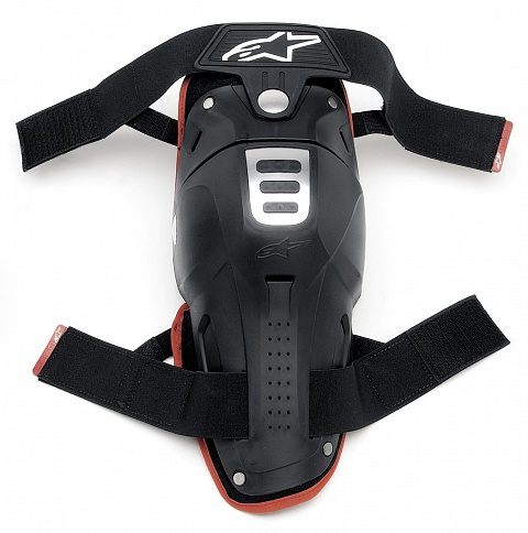 ALPINESTARS Наколенники BIONIC MX черно-красный - ALPINESTARS Защита - защита - Мотоэкипировка - Интернет-магазин мотоэкипировки и мотозапчастей MотоГанза