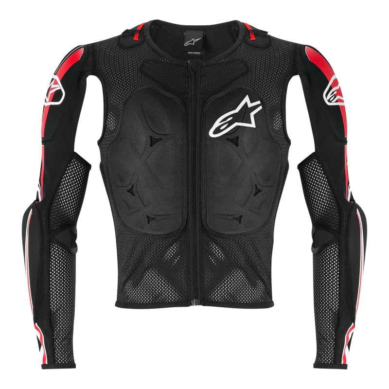ALPINESTARS Черепаха BIONIC PRO черно-красная - ALPINESTARS Защита - защита - Мотоэкипировка - Интернет-магазин мотоэкипировки и мотозапчастей MотоГанза