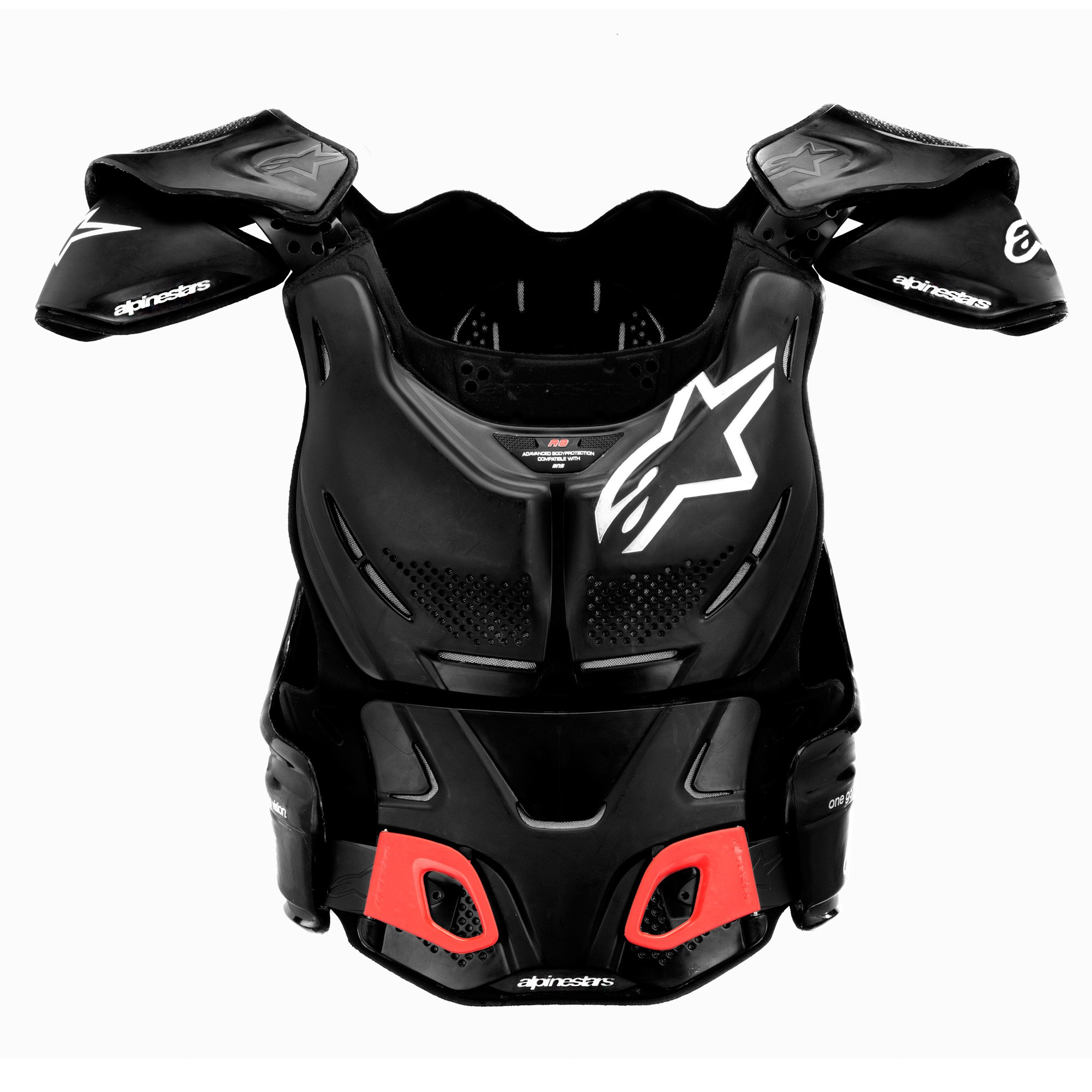 ALPINESTARS Черепаха A-8 PROTECTION VEST черный - ALPINESTARS Защита - защита - Мотоэкипировка - Интернет-магазин мотоэкипировки и мотозапчастей MотоГанза