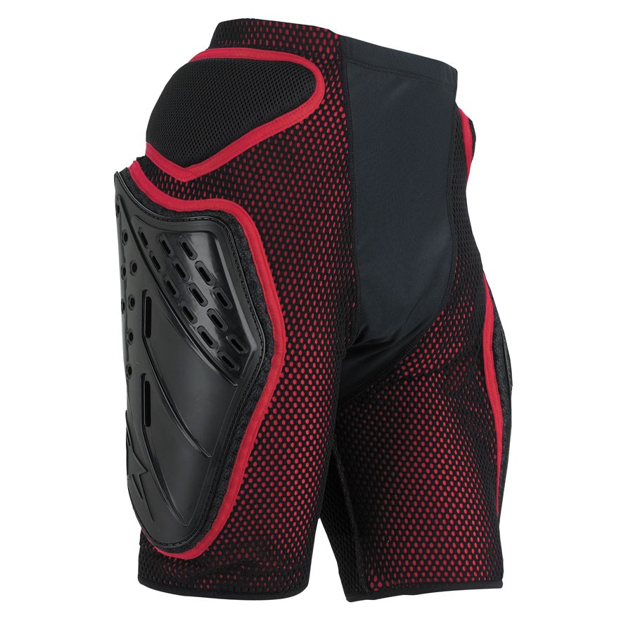 ALPINESTARS Шорты BIONIC FREERIDE SHORT черно-красные - ALPINESTARS Защита - защита - Мотоэкипировка - Интернет-магазин мотоэкипировки и мотозапчастей MотоГанза