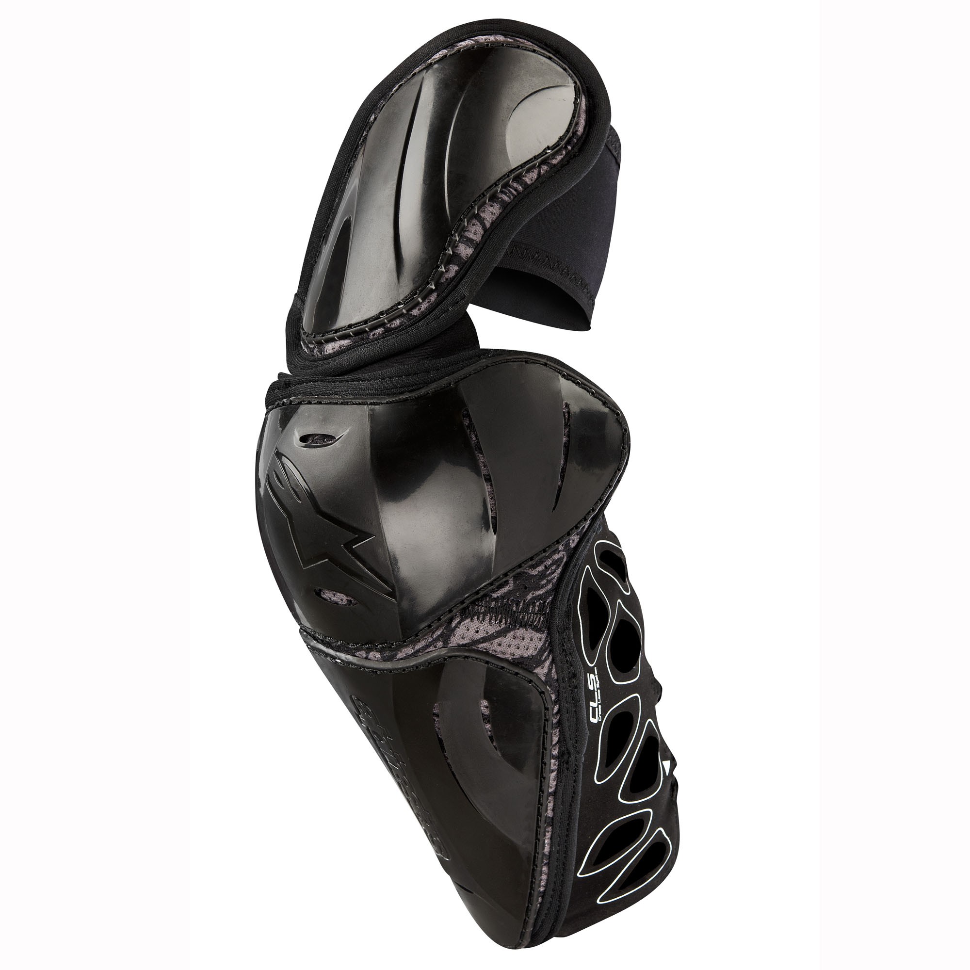 ALPINESTARS Налокотники детские VAPOR ELBOW PROTECTORS YOUTH черно-темно-серые - ALPINESTARS Защита - защита - Мотоэкипировка - Интернет-магазин мотоэкипировки и мотозапчастей MотоГанза
