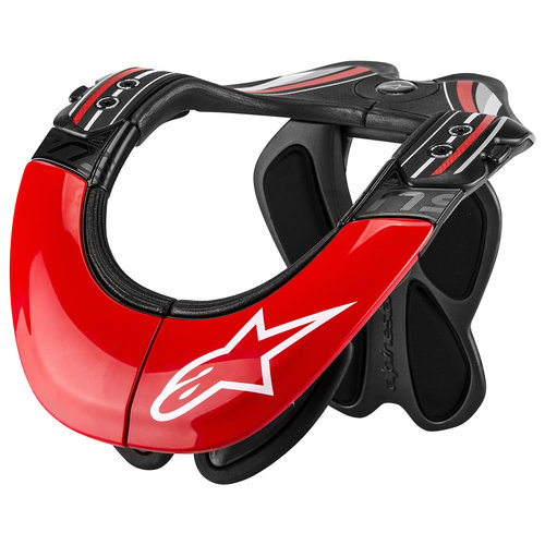 ALPINESTARS Защита шеи BNS TECH CARBON черно-красная - ALPINESTARS Защита - защита - Мотоэкипировка - Интернет-магазин мотоэкипировки и мотозапчастей MотоГанза