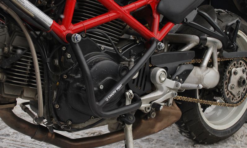 Дуги Ducati Monster S2R, S4 - CRAZY IRON - Дуги и защита - Аксессуары - Интернет-магазин мотоэкипировки и мотозапчастей MотоГанза