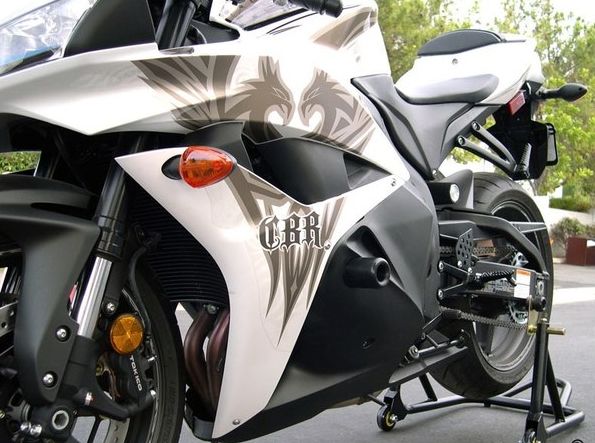 Слайдеры Honda CBR600RR `09-`12 - CRAZY IRON - Дуги и защита - Аксессуары - Интернет-магазин мотоэкипировки и мотозапчастей MотоГанза