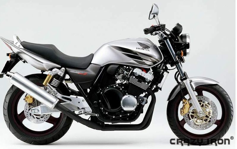 Слайдеры Honda CB400SF усиленные - CRAZY IRON - Дуги и защита - Аксессуары - Интернет-магазин мотоэкипировки и мотозапчастей MотоГанза