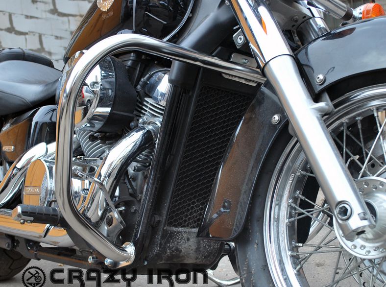 Дуги из нержавеющей стали для HONDA VT750 C Shadow, Shadow Spirit, Black Spirit - CRAZY IRON - Дуги и защита - Аксессуары - Интернет-магазин мотоэкипировки и мотозапчастей MотоГанза