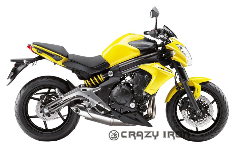 Слайдеры Kawasaki ER6N от `12- - CRAZY IRON - Дуги и защита - Аксессуары - Интернет-магазин мотоэкипировки и мотозапчастей MотоГанза