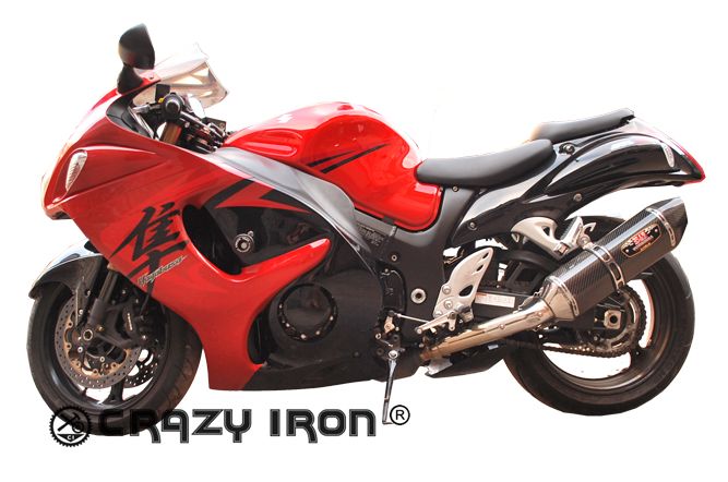 Слайдеры Suzuki GSX1300R Hayabusa от `08 - CRAZY IRON - Дуги и защита - Аксессуары - Интернет-магазин мотоэкипировки и мотозапчастей MотоГанза