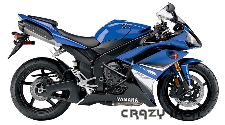 Слайдеры Yamaha YZF-R1 `07-`08 - CRAZY IRON - Дуги и защита - Аксессуары - Интернет-магазин мотоэкипировки и мотозапчастей MотоГанза