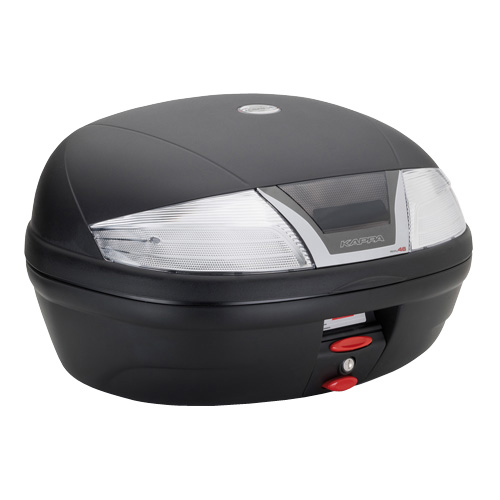 KAPPA Monolock Кофр 46 литров черный K46NT - KAPPA Кофры и площадки - кофры и сумки - Аксессуары - Интернет-магазин мотоэкипировки и мотозапчастей MотоГанза