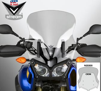 NATIONAL CYCLE N20305 Лобовое стекло YAMAHA XTZ1200 (54см) тонированое - NATIONAL CYCLE - Аксессуары - Интернет-магазин мотоэкипировки и мотозапчастей MотоГанза