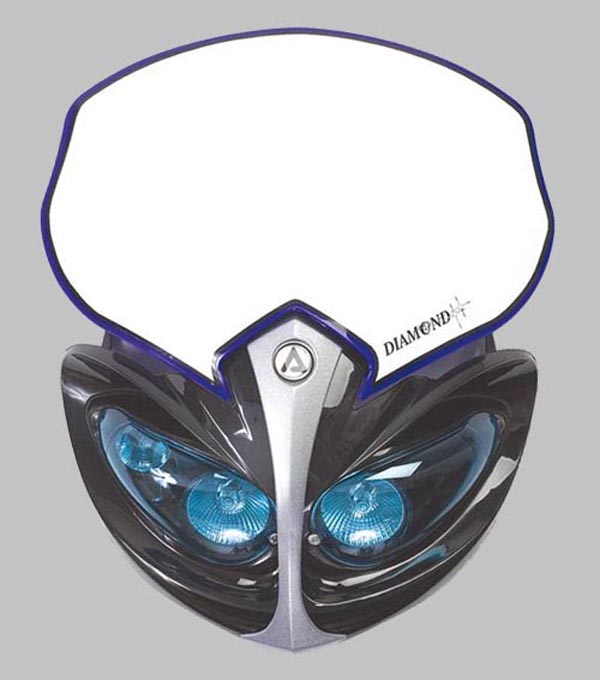 ACERBIS Фара DIAMOND синяя - оптика - Аксессуары - Интернет-магазин мотоэкипировки и мотозапчастей MотоГанза