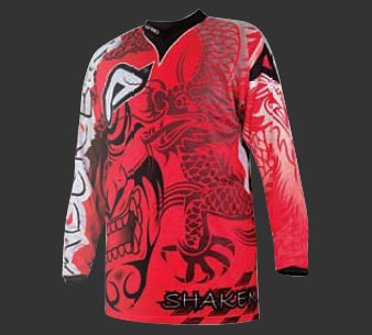 ACERBIS Футболка MX SHAKEN красная - ACERBIS - прочее - Мотоэкипировка - Интернет-магазин мотоэкипировки и мотозапчастей MотоГанза