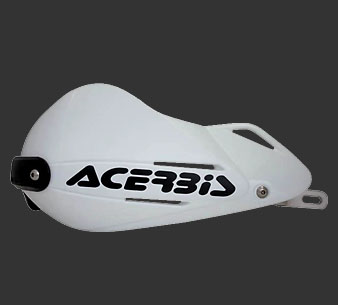 ACERBIS Защита руля SUPERMOTO белая - прочее - Аксессуары - Интернет-магазин мотоэкипировки и мотозапчастей MотоГанза