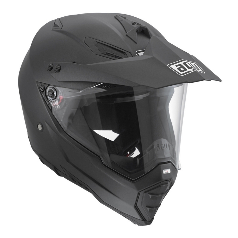 AGV Шлем AX-8 DUAL EVO матовый черный - AGV - Мотошлемы - Интернет-магазин мотоэкипировки и мотозапчастей MотоГанза