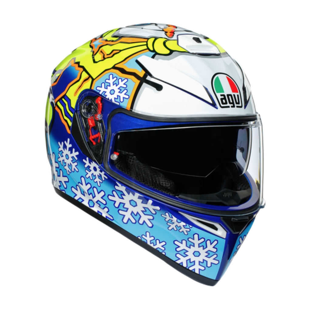 AGV Шлем K-3 SV ROSSI WINTER TEST 2016 - AGV - Мотошлемы - Интернет-магазин мотоэкипировки и мотозапчастей MотоГанза