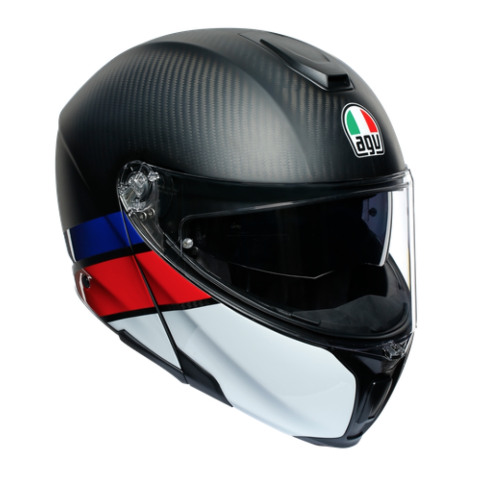 AGV Шлем SPORTMODULAR LAYER карбоновый - AGV - Мотошлемы - Интернет-магазин мотоэкипировки и мотозапчастей MотоГанза