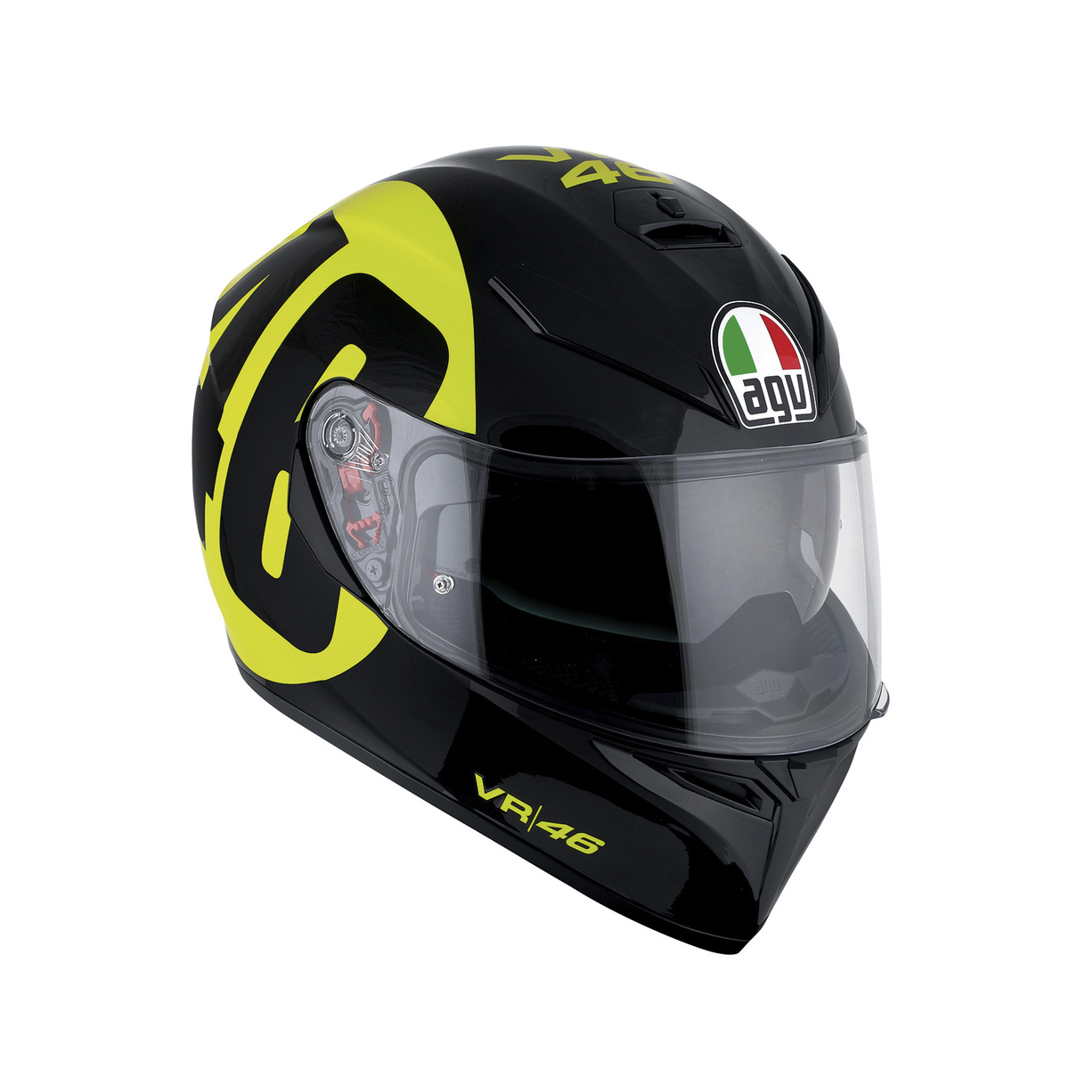 AGV Шлем K-3 SV BOLLO 46 черно-желтый - AGV - Мотошлемы - Интернет-магазин мотоэкипировки и мотозапчастей MотоГанза