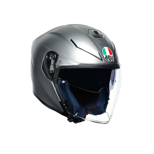 AGV Шлем K-5 JET серый матовый - AGV - Мотошлемы - Интернет-магазин мотоэкипировки и мотозапчастей MотоГанза