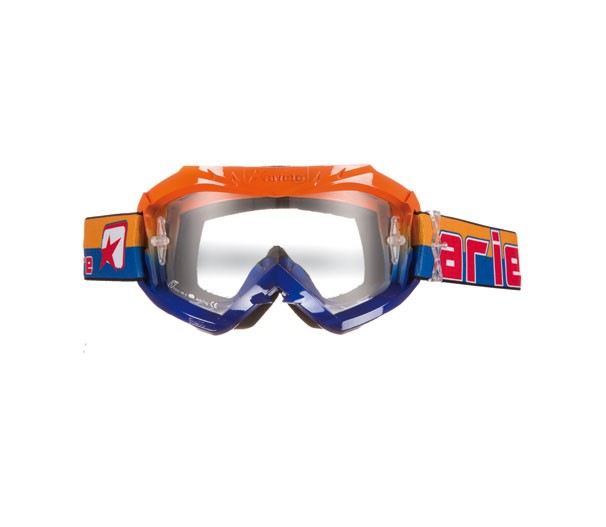 ARIETE Очки 07LINE BLUE ORANGE - Ariete кроссовые очки - прочее - Мотоэкипировка - Интернет-магазин мотоэкипировки и мотозапчастей MотоГанза