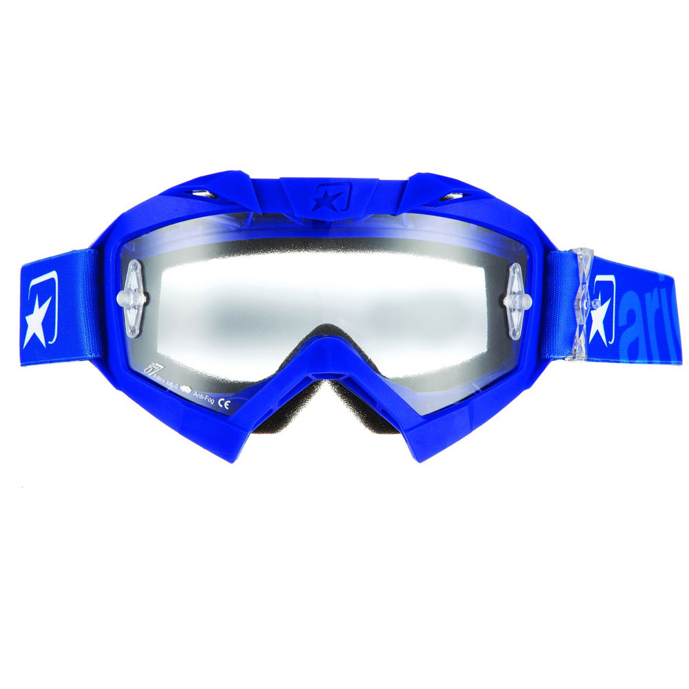 ARIETE Очки ADRENALINE PRIMIS BLUE - Ariete кроссовые очки - прочее - Мотоэкипировка - Интернет-магазин мотоэкипировки и мотозапчастей MотоГанза
