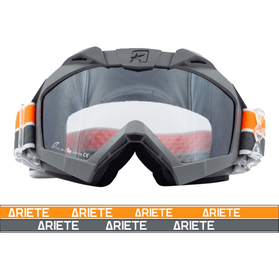ARIETE ADRENALINE очки серые - Ariete кроссовые очки - прочее - Мотоэкипировка - Интернет-магазин мотоэкипировки и мотозапчастей MотоГанза