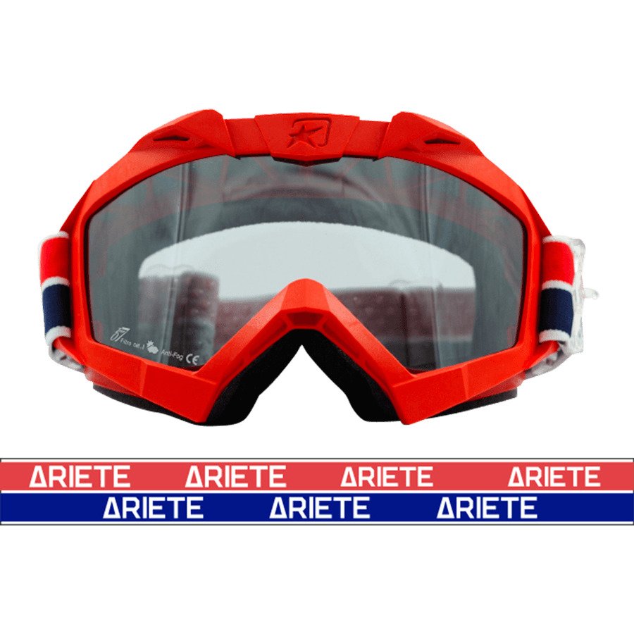 ARIETE ADRENALINE Очки красные - Ariete кроссовые очки - прочее - Мотоэкипировка - Интернет-магазин мотоэкипировки и мотозапчастей MотоГанза