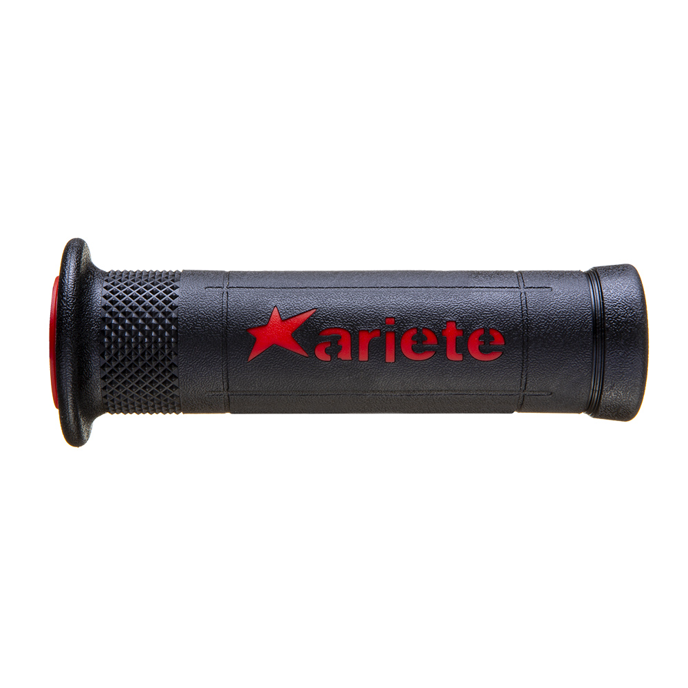 Резиновые ручки ARIETE ARIRAM черно-красные - Рули, ручки - прочее - Аксессуары - Интернет-магазин мотоэкипировки и мотозапчастей MотоГанза