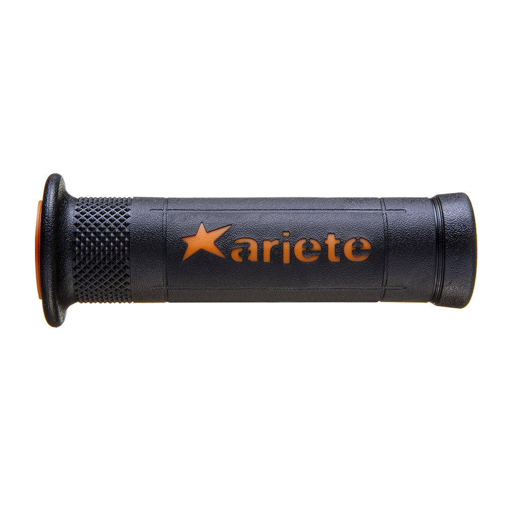 Резиновые ручки ARIETE ARIRAM оранжево-черные - Рули, ручки - прочее - Аксессуары - Интернет-магазин мотоэкипировки и мотозапчастей MотоГанза