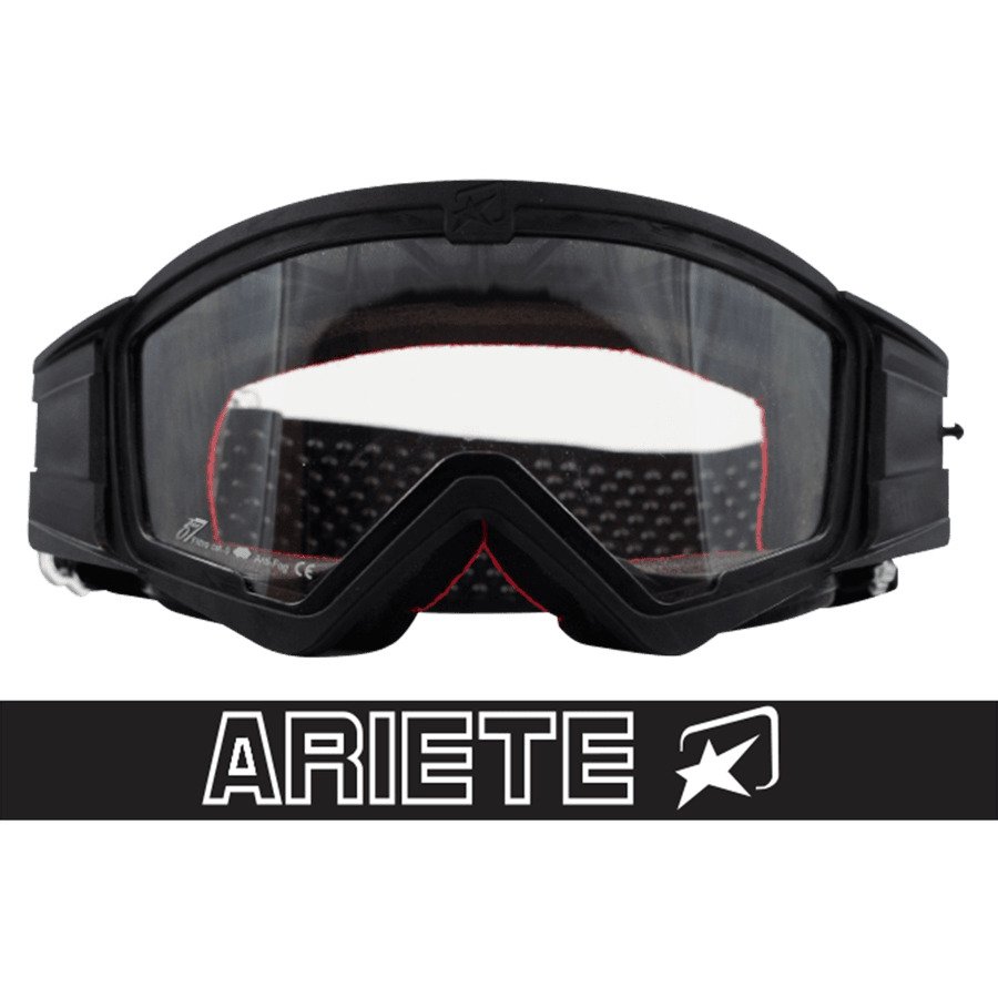 ARIETE Очки MUDMAX черные (прозрачные линзы) - Ariete кроссовые очки - прочее - Мотоэкипировка - Интернет-магазин мотоэкипировки и мотозапчастей MотоГанза