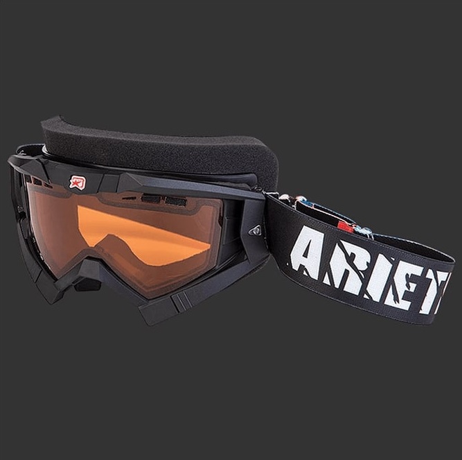 ARIETE SNOWMOBILE GOGGLES MEDIUM Очки черные - Ariete кроссовые очки - прочее - Мотоэкипировка - Интернет-магазин мотоэкипировки и мотозапчастей MотоГанза