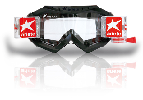 ARIETE Очки TERRA черные+ROLL-OFF - Ariete кроссовые очки - прочее - Мотоэкипировка - Интернет-магазин мотоэкипировки и мотозапчастей MотоГанза