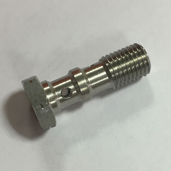 Болт 10*1.00 MM двойной нержавеющий - GOODRIDGE Армированые шланги - прочее - Мотозапчасти - Интернет-магазин мотоэкипировки и мотозапчастей MотоГанза