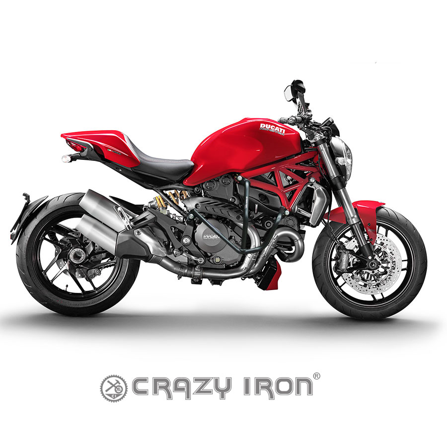 Crazy Iron Дуги Ducati Monster 200 - CRAZY IRON - Дуги и защита - Аксессуары - Интернет-магазин мотоэкипировки и мотозапчастей MотоГанза