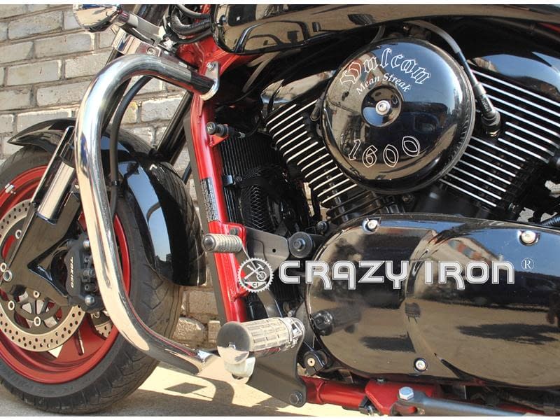 Дуги Kawasaki VN1500/1600 Mean Streak черные - CRAZY IRON - Дуги и защита - Аксессуары - Интернет-магазин мотоэкипировки и мотозапчастей MотоГанза