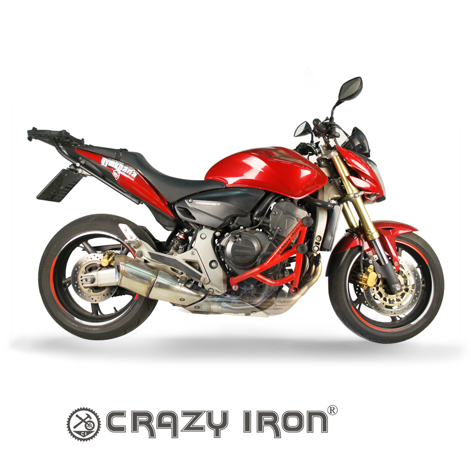 CRAZY IRON Клетка PRO HONDA CB600FA Hornet/CBF600SA `07 - CRAZY IRON - Дуги и защита - Аксессуары - Интернет-магазин мотоэкипировки и мотозапчастей MотоГанза