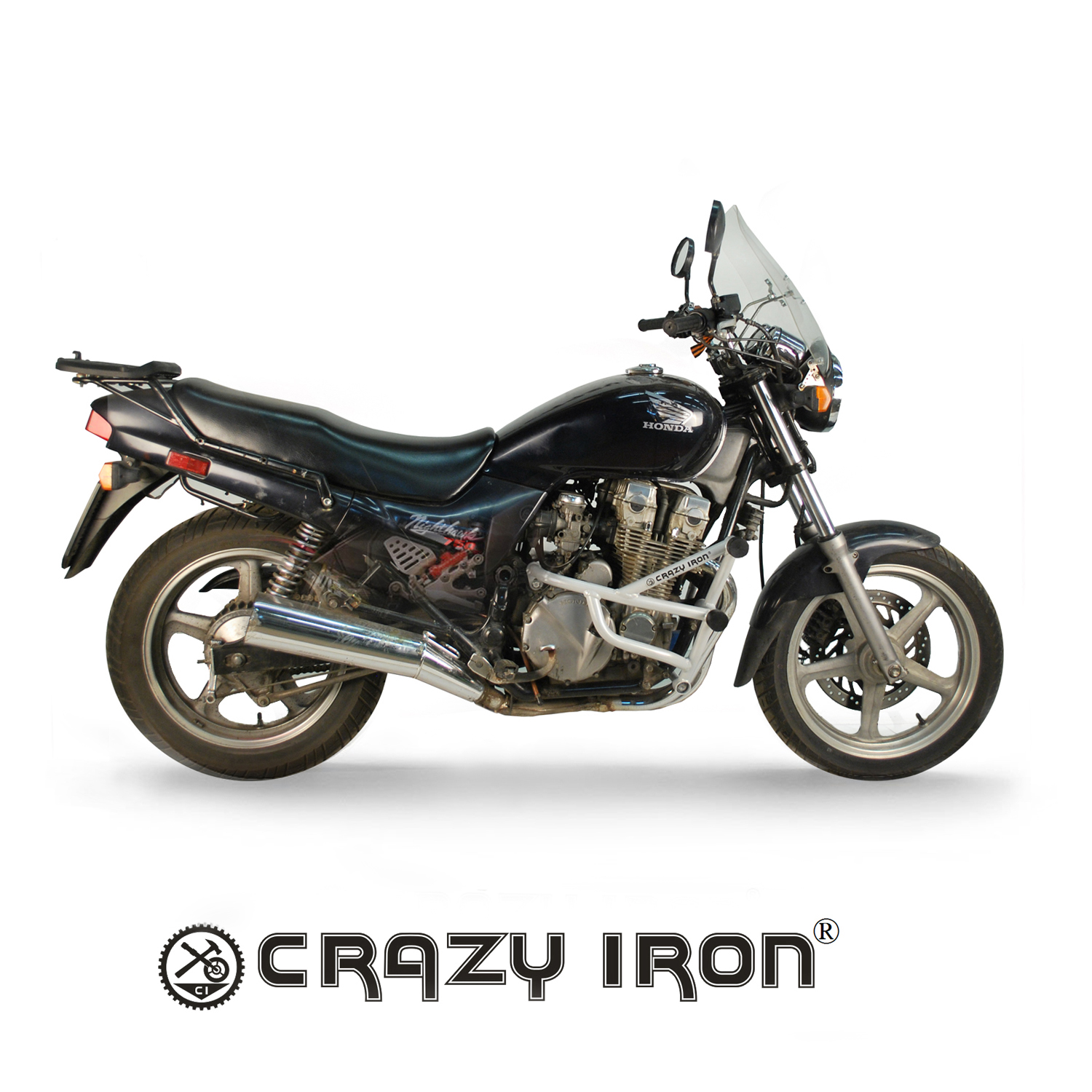 CRAZY IRON Клетка PRO HONDA CB750 `91-07 - CRAZY IRON - Дуги и защита - Аксессуары - Интернет-магазин мотоэкипировки и мотозапчастей MотоГанза