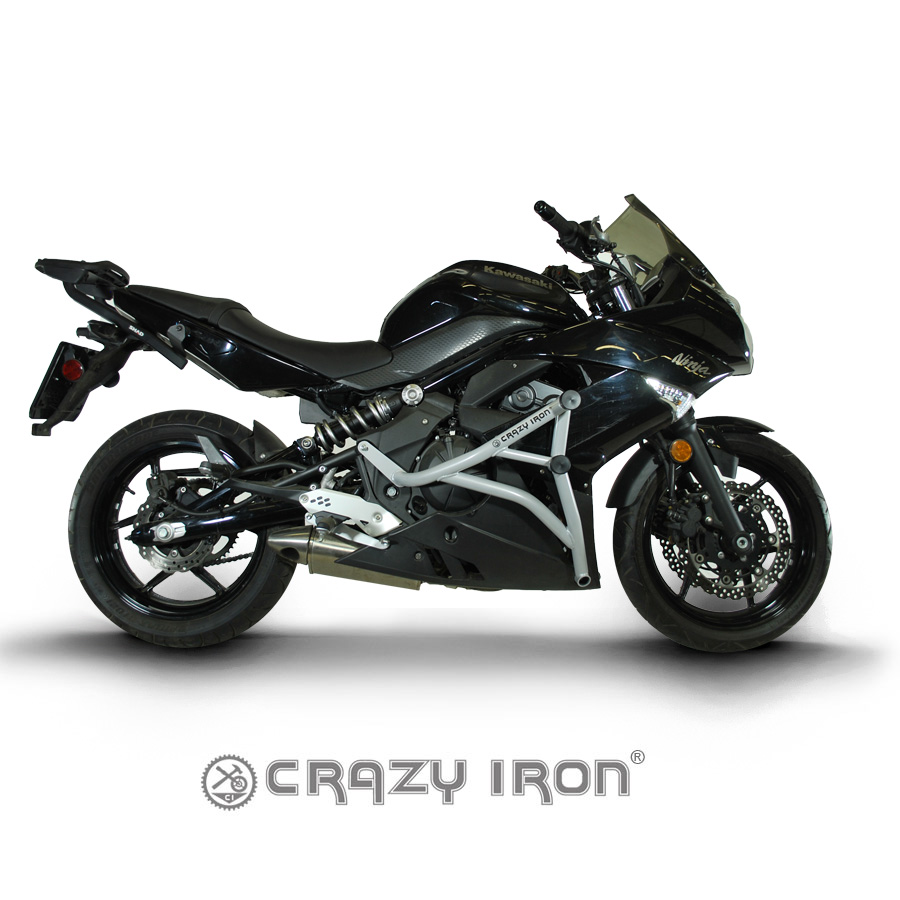CRAZY IRON Клетка PRO KAWASAKI ER6F `09-11 - CRAZY IRON - Дуги и защита - Аксессуары - Интернет-магазин мотоэкипировки и мотозапчастей MотоГанза
