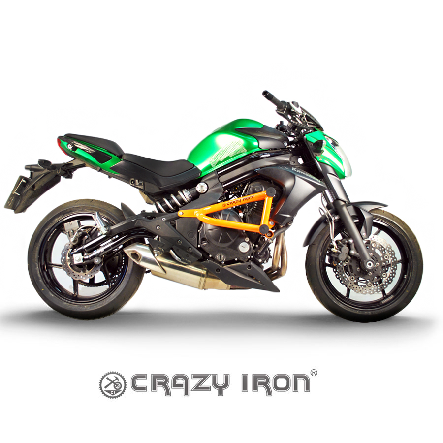 CRAZY IRON Клетка PRO KAWASAKI ER6N `12- - CRAZY IRON - Дуги и защита - Аксессуары - Интернет-магазин мотоэкипировки и мотозапчастей MотоГанза
