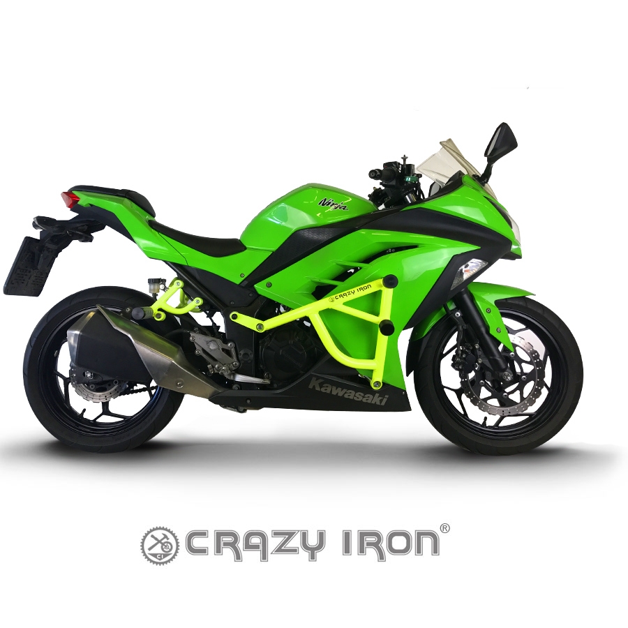 CRAZY IRON Клетка PRO KAWASAKI Ninja 300 - CRAZY IRON - Дуги и защита - Аксессуары - Интернет-магазин мотоэкипировки и мотозапчастей MотоГанза