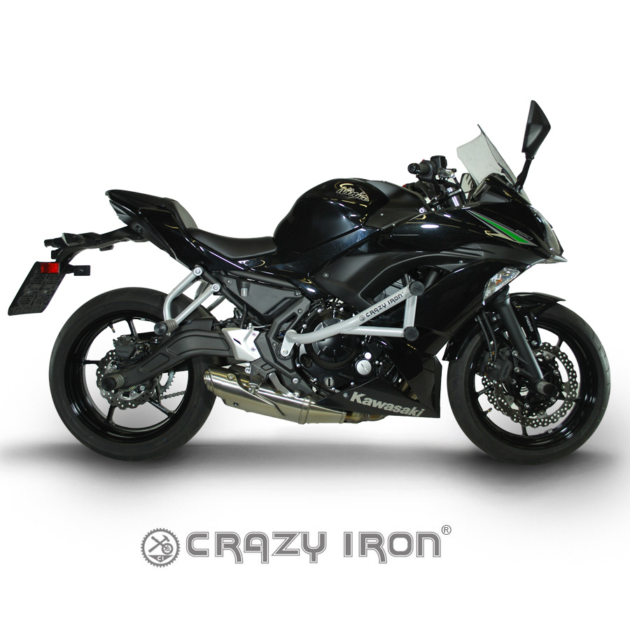 CRAZY IRON Клетка PRO KAWASAKI Ninja 650, Z650 `17 - CRAZY IRON - Дуги и защита - Аксессуары - Интернет-магазин мотоэкипировки и мотозапчастей MотоГанза