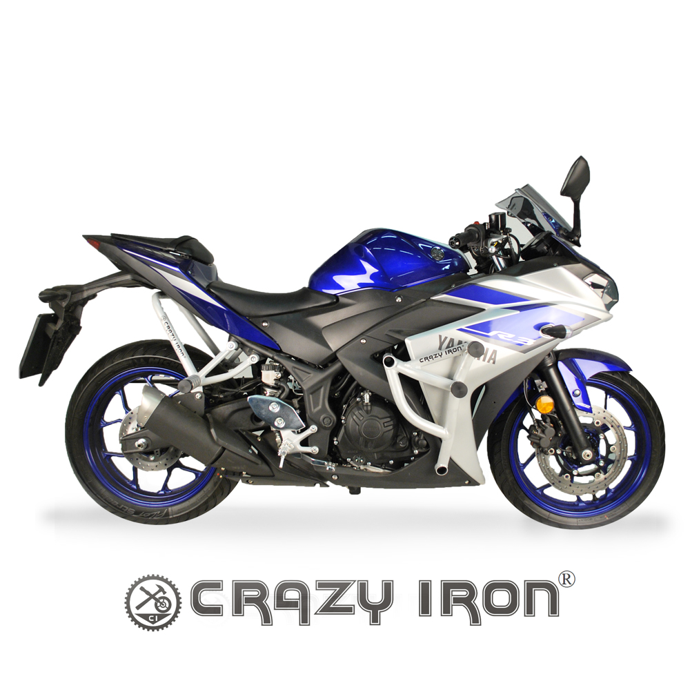 CRAZY IRON Клетка PRO YAMAHA YZF-R3 (15-18) - CRAZY IRON - Дуги и защита - Аксессуары - Интернет-магазин мотоэкипировки и мотозапчастей MотоГанза