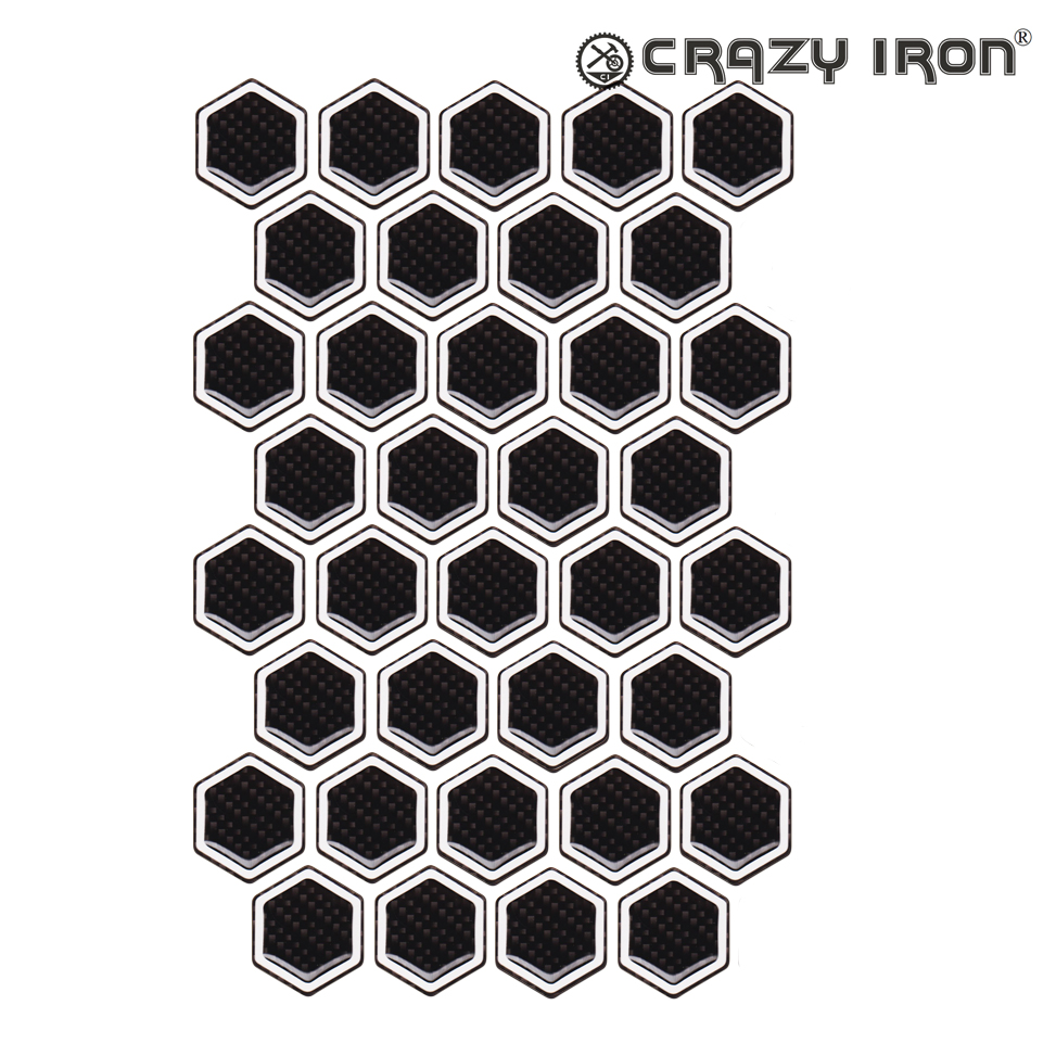 CRAZY IRON Наклейка на бак HONEY черная (текстура карбона) - прочее - Аксессуары - Интернет-магазин мотоэкипировки и мотозапчастей MотоГанза