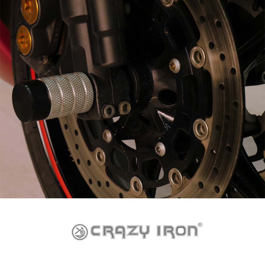 CRAZY IRON Пеги в ось переднего колеса YAMAHA YZF-R6 `06-`16 - CRAZY IRON - Дуги и защита - Аксессуары - Интернет-магазин мотоэкипировки и мотозапчастей MотоГанза