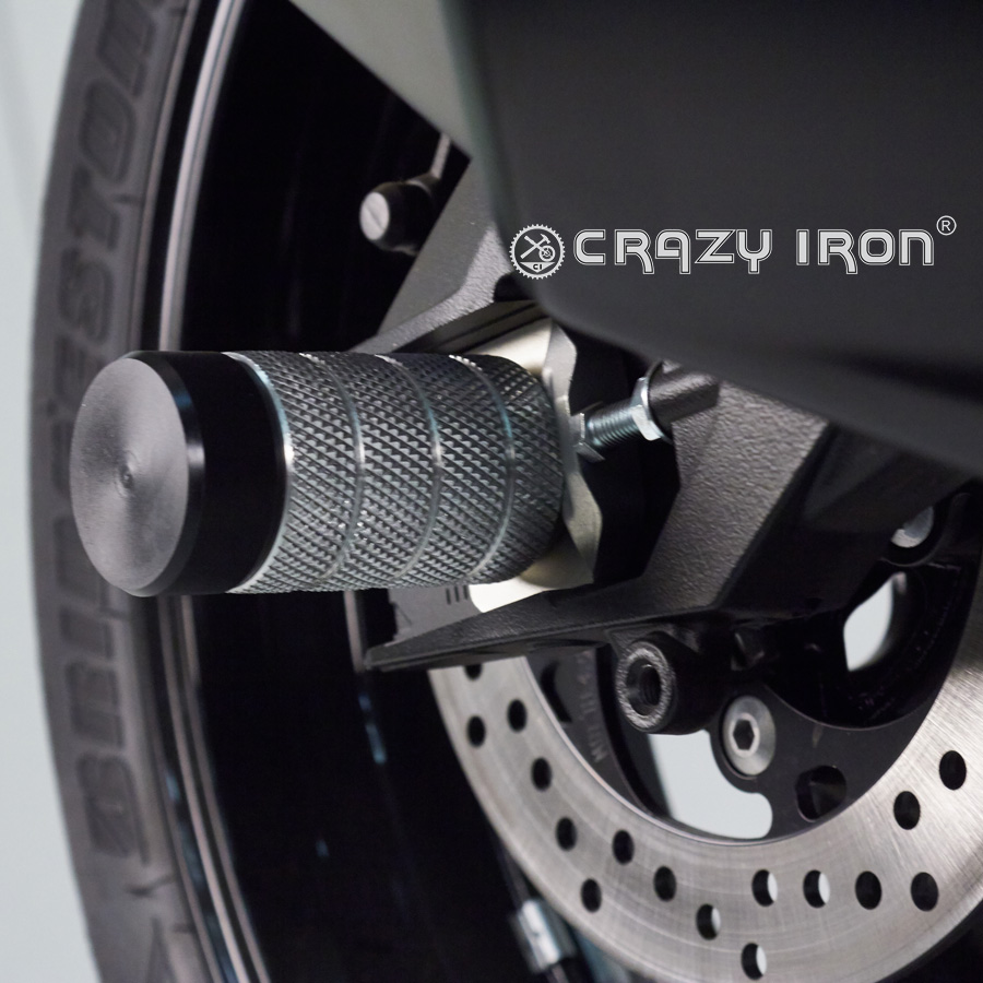 CRAZY IRON Пеги в ось заднего колеса SUZUKI GSXR600/750 `11 - CRAZY IRON - Дуги и защита - Аксессуары - Интернет-магазин мотоэкипировки и мотозапчастей MотоГанза