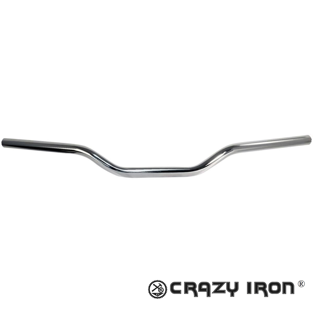 CRAZY IRON Руль стальной STREET CLASSIC 820/22мм, хром - Рули, ручки - прочее - Аксессуары - Интернет-магазин мотоэкипировки и мотозапчастей MотоГанза
